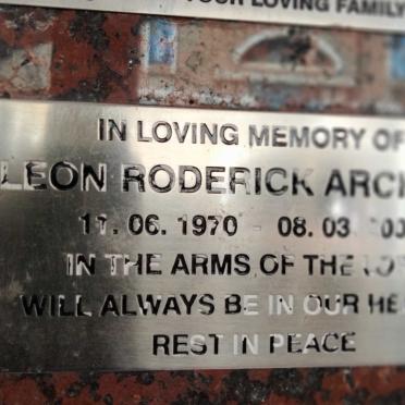 ARCHARY Leon Roderick 1970-2004