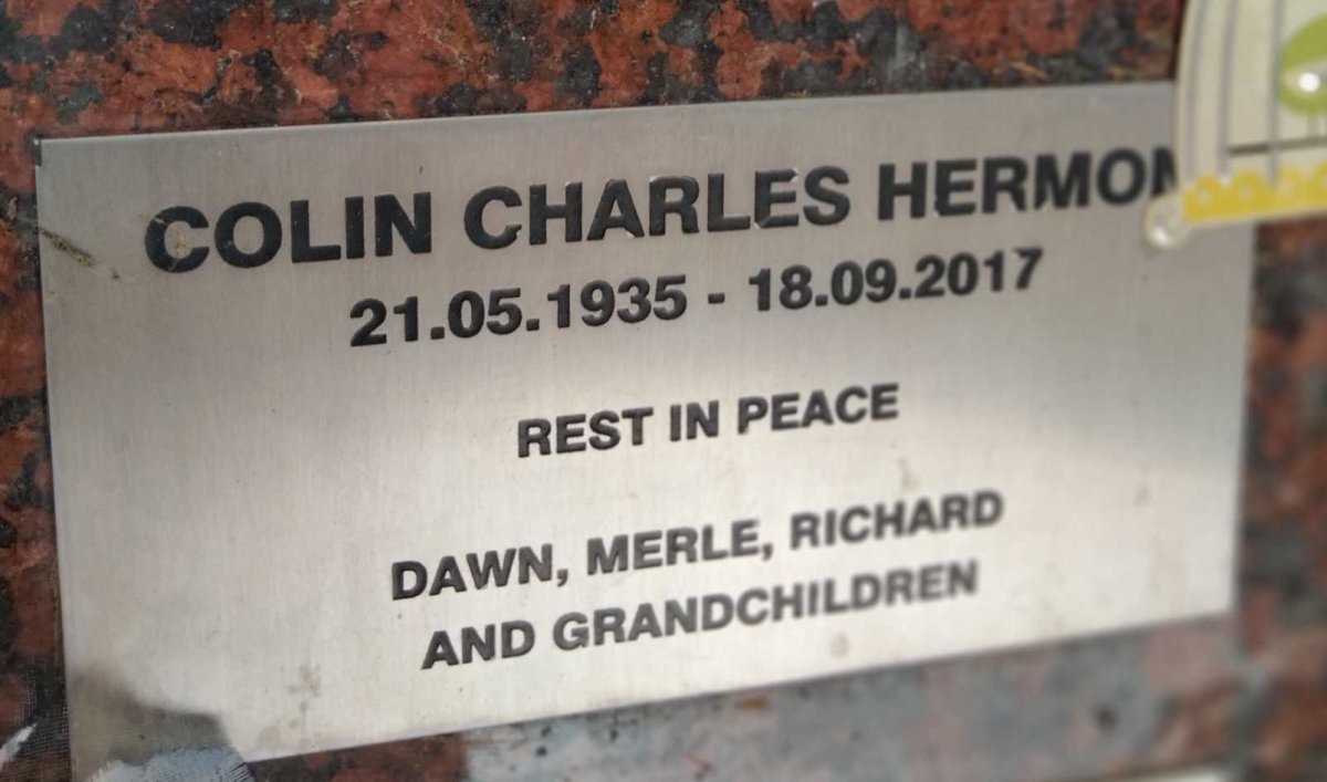 HERMON Colin Charles 1935-2017