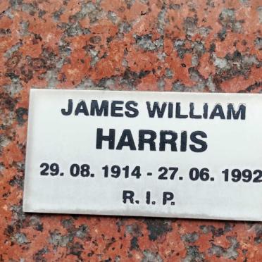 HARRIS James William 1914-1992