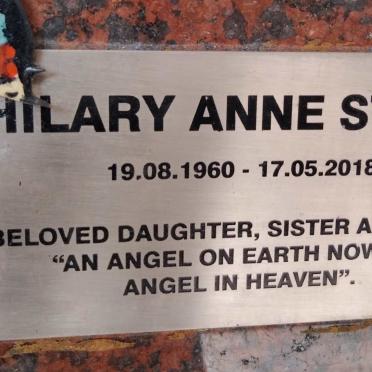 STEYN Hilary Anne 1960-2018