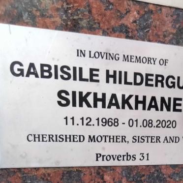 SIKHAKHANE Gabisile Hilderguard 1968-2020