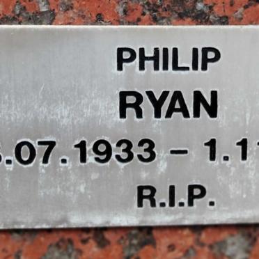 RYAN Philip 1933-1994