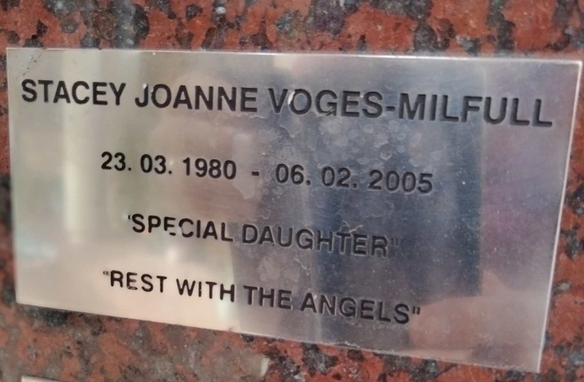 VOGES-MILFULL Stacey Joanne 1980-2005