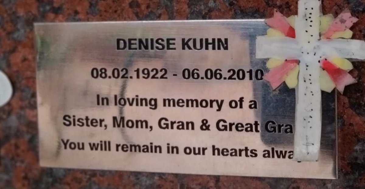 KUHN Denise 1922-2010