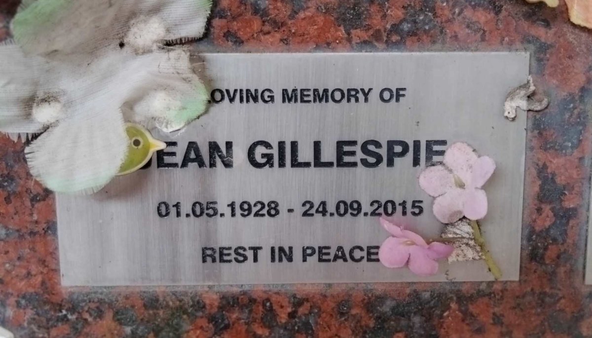 GILLESPIE ?ean 1928-2015
