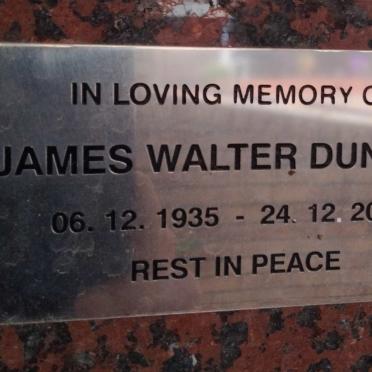 DUNCAN James Walter 1935-2003