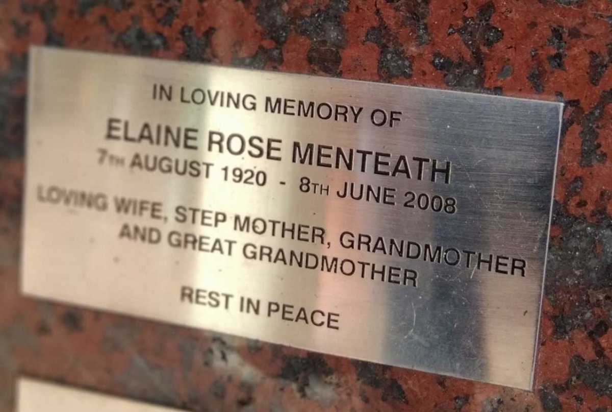 MENTEATH Elaine Rose 1920-2008