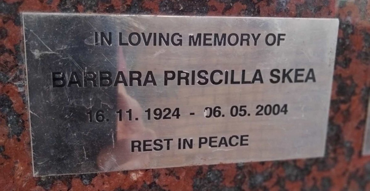 SKEA Barbara Priscilla 1924-2004