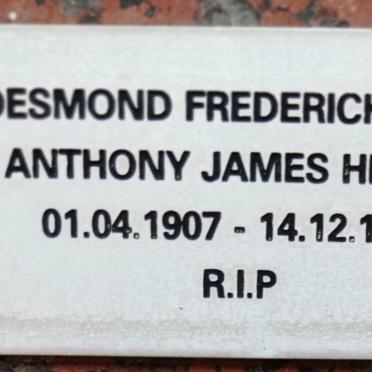 HILTON Anthony James 1907-1995