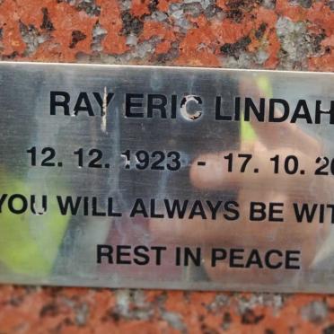 LINDAHL Ray Eric 1923-2001