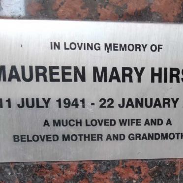 HIRSCH Maureen Mary 1941-2020