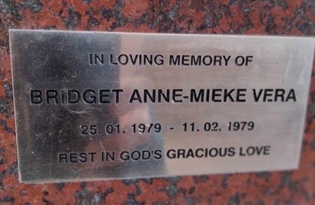 VERA Bridget Anne-Mieke 1979-1979