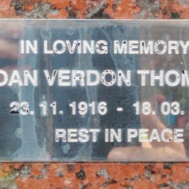 THOMPSON Joan Verdon 1916-1998