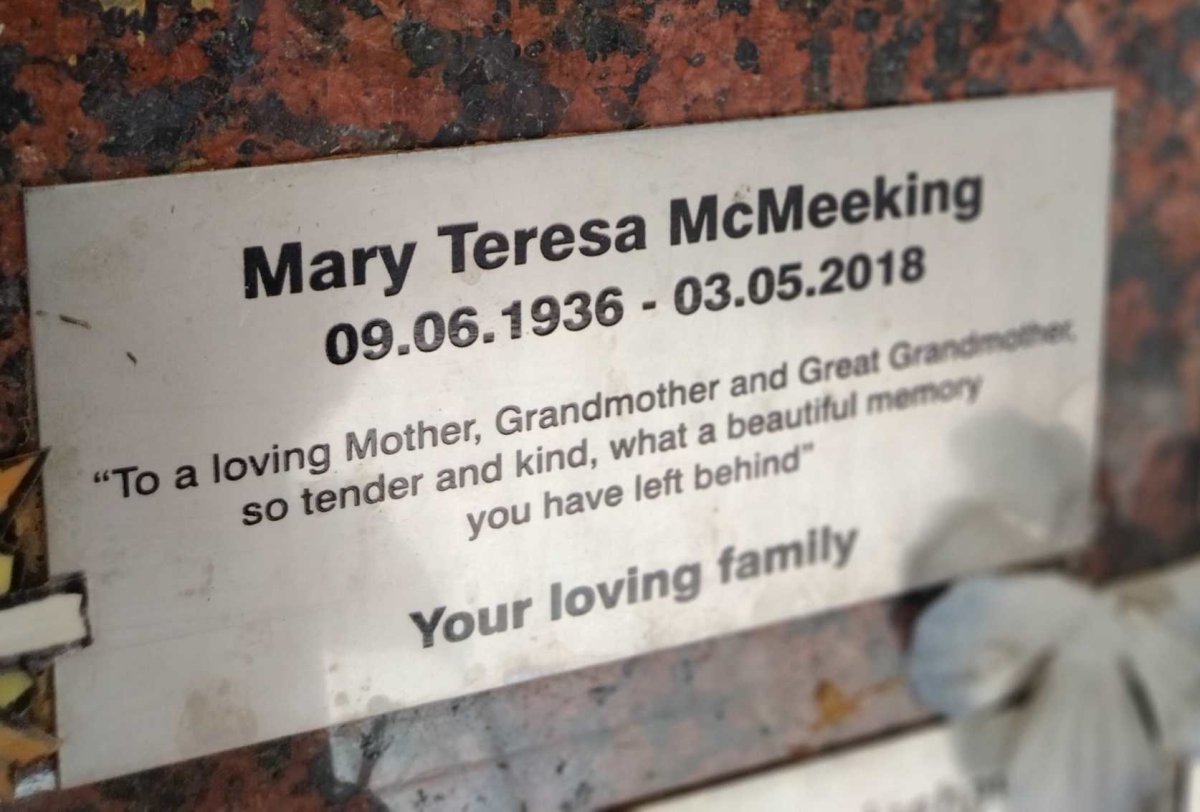 MCMEEKING Mary Teresa 1936-2018