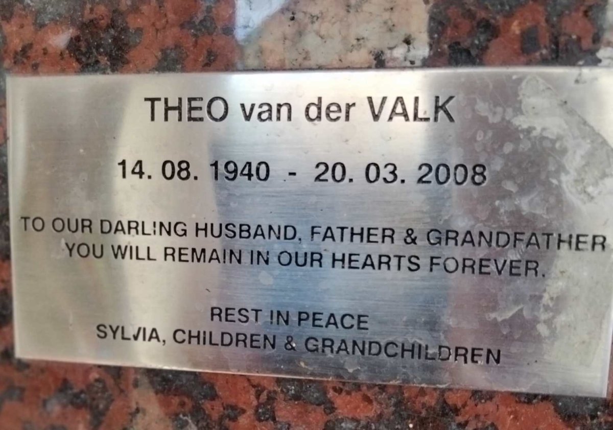VALK Theo, van der 1940-2008