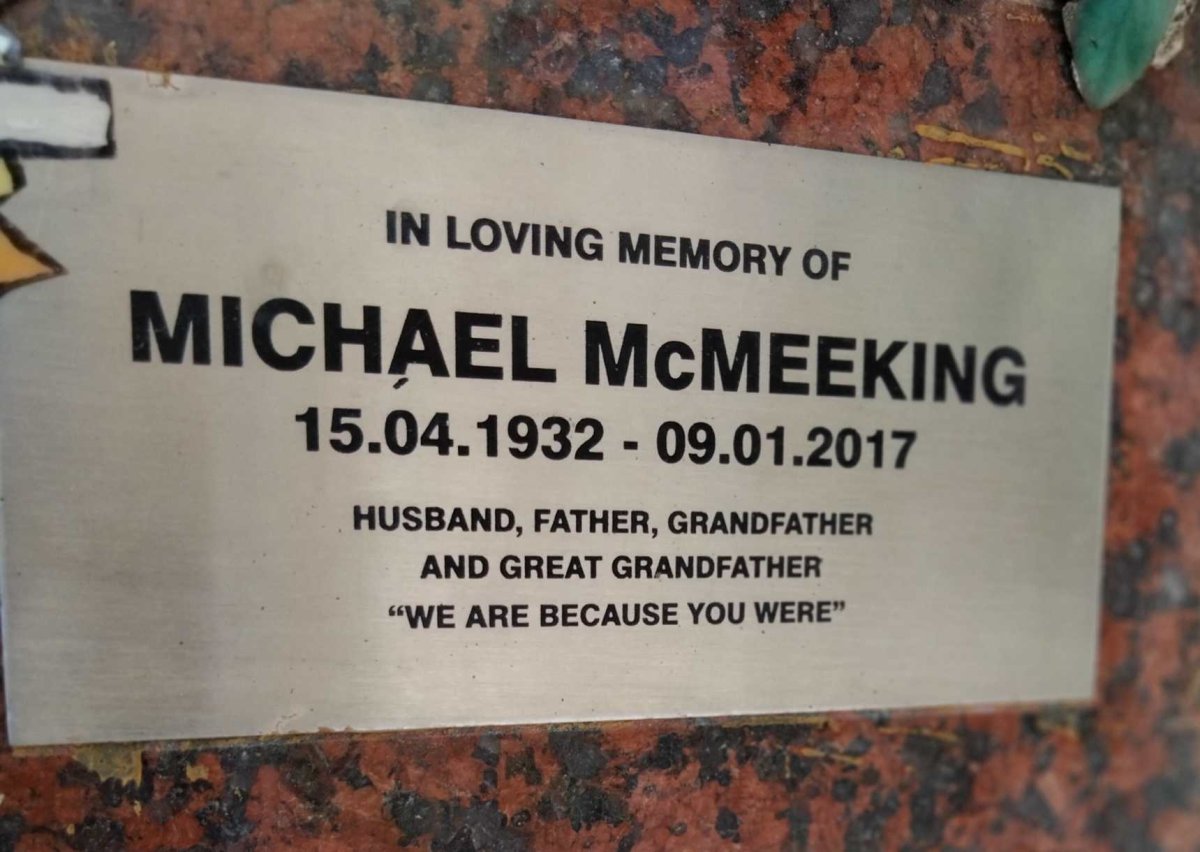 MCMEEKING Michael 1932-2017