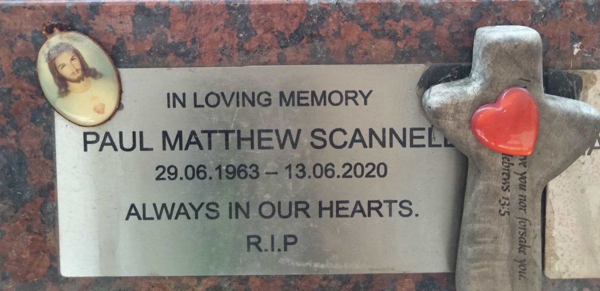 SCANNELL Paul Matthew 1963-2020