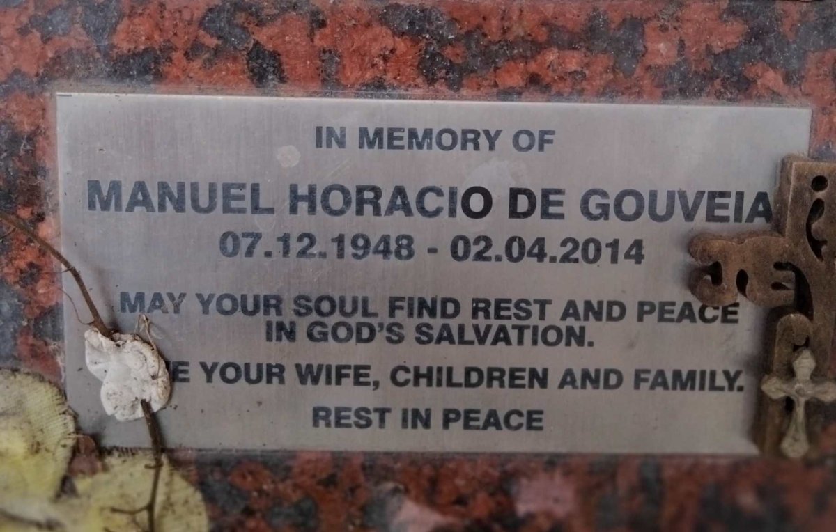 GOUVEIA Manuel Horacio, de 1948-2014