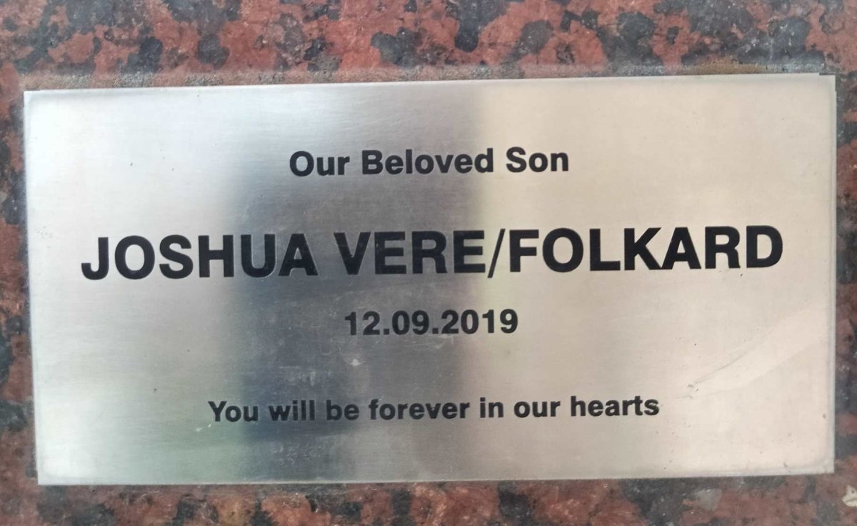 FOLKARD Joshua Vere -2019