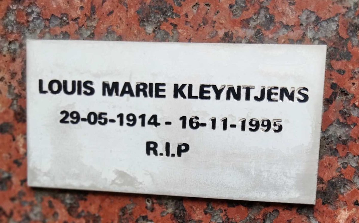 KLEYNTJENS Louis Marie 1914-1995