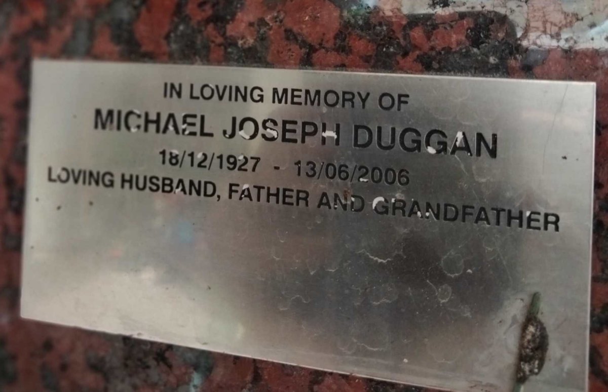 DUGGAN Michael Joseph 1927-2006