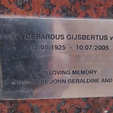 ASTEN Gerrit-Gerardus Gijsbertus, van 1925-2005