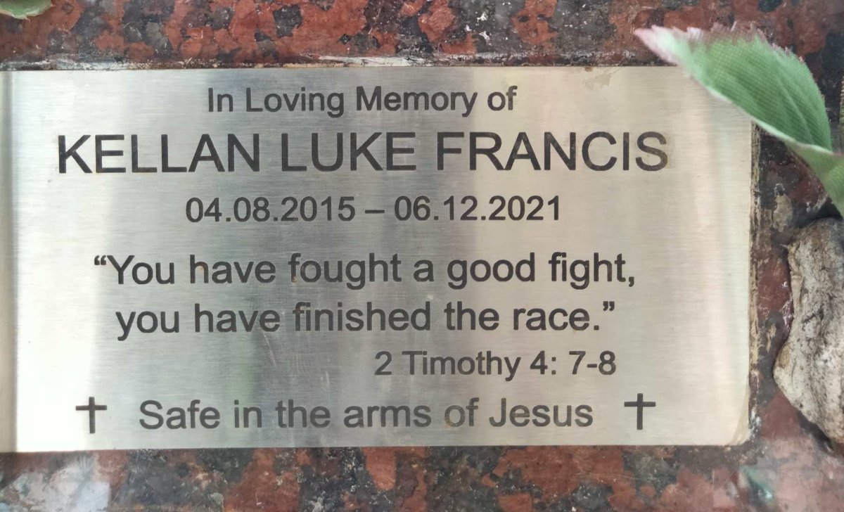 FRANCIS Kellan Luke 2015-2021