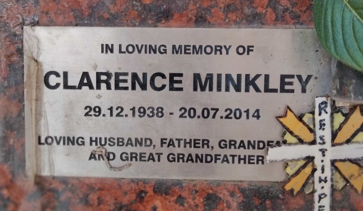 MINKLEY Clarence 1938-2014
