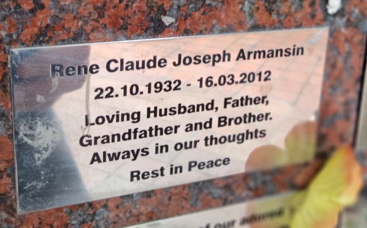 ARMANSIN Rene Claude Joseph 1932-2012