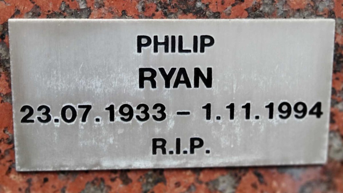 RYAN Philip 1933-1994