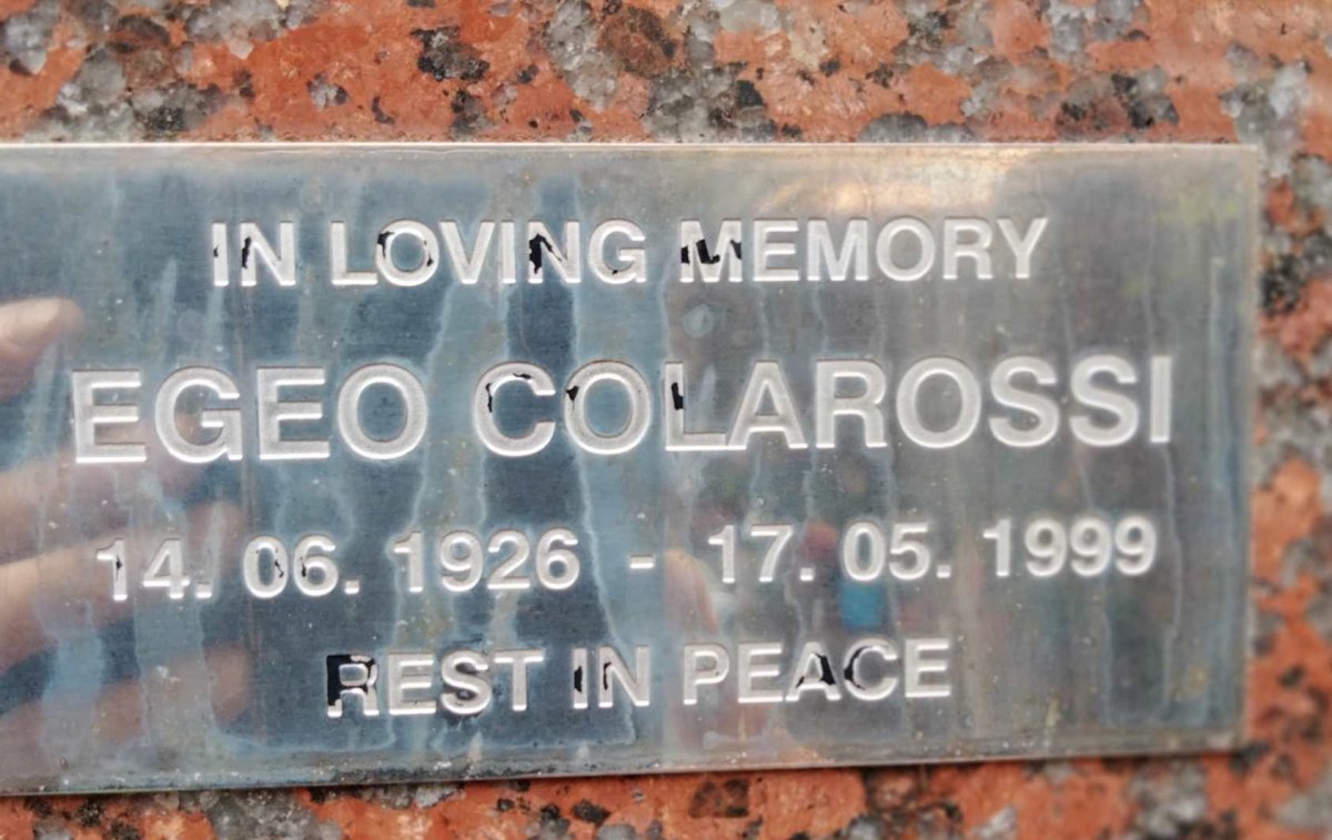 COLAROSSI Egeo 1926-1999