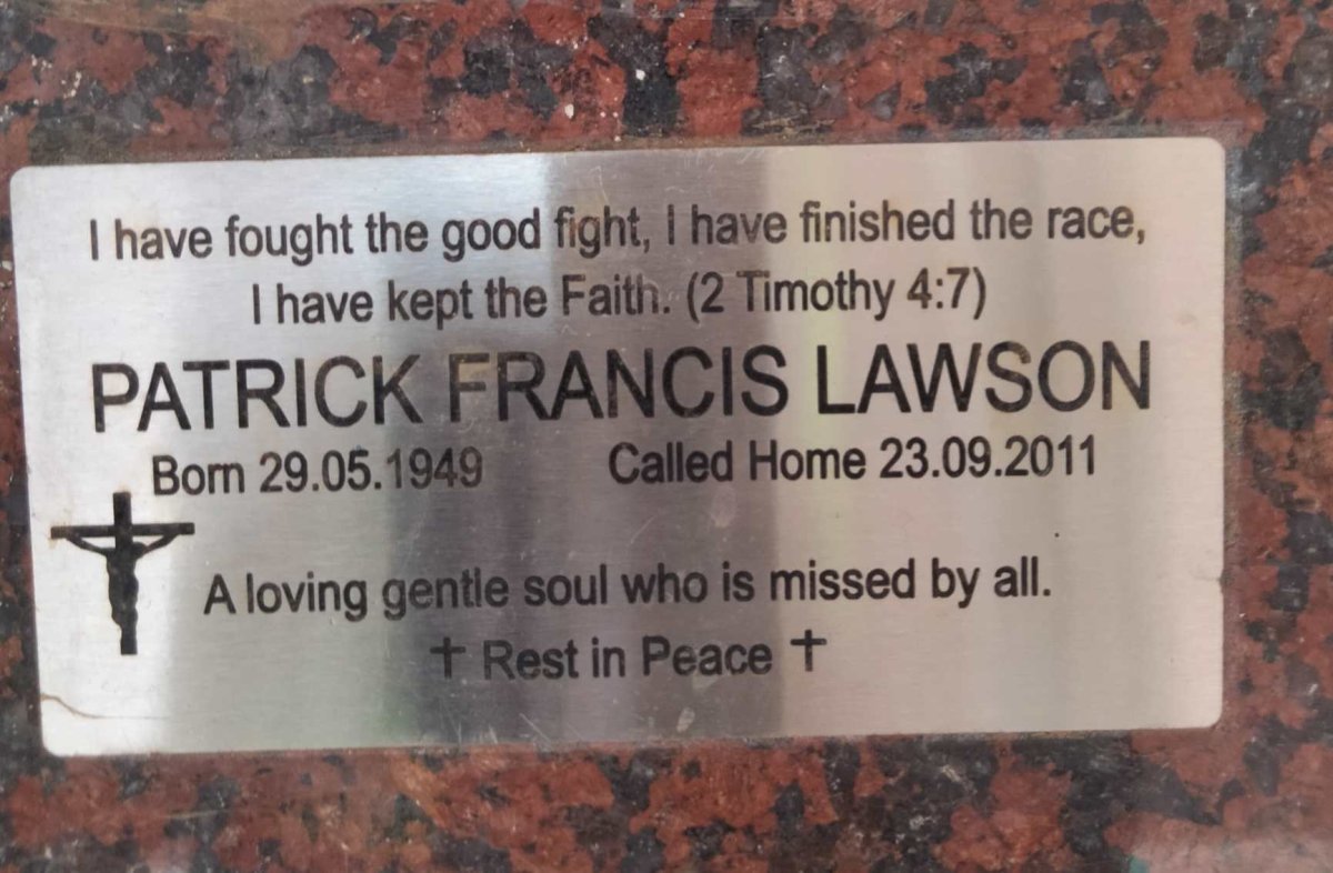 LAWSON Patrick Francis 