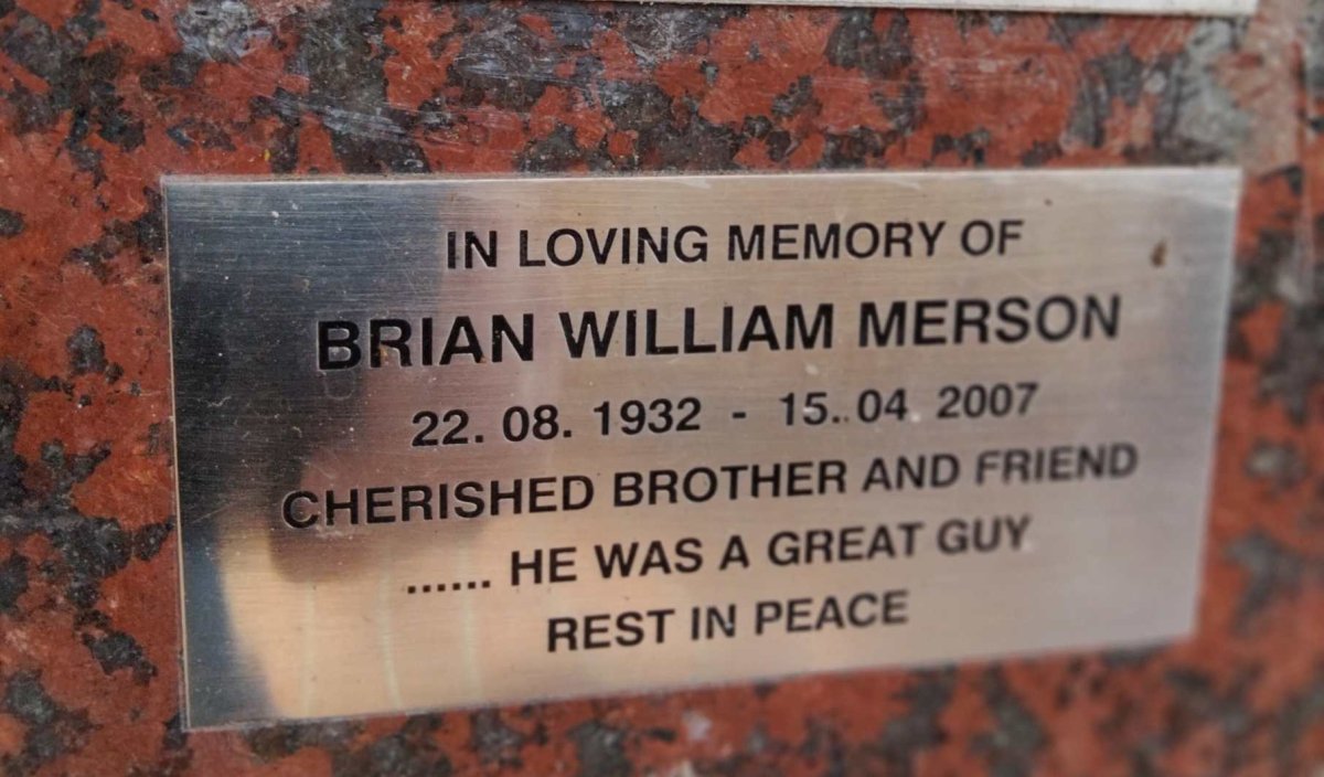 MERSON Brian William 1932-2007