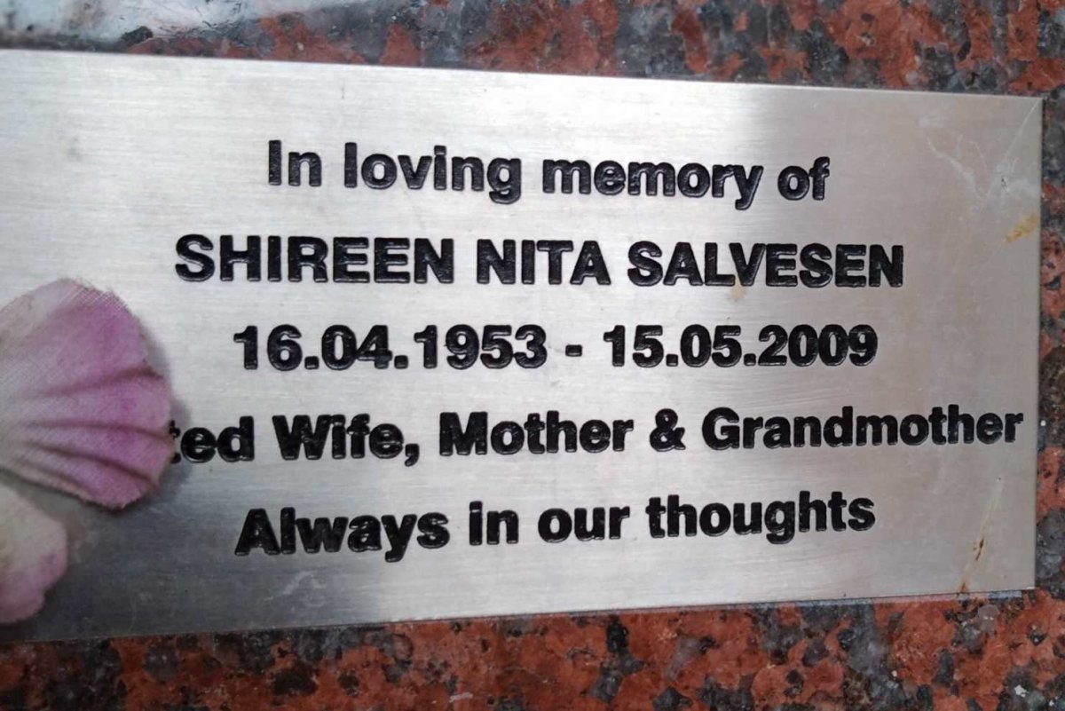 SALVESEN Shireen Nita 1953-2009