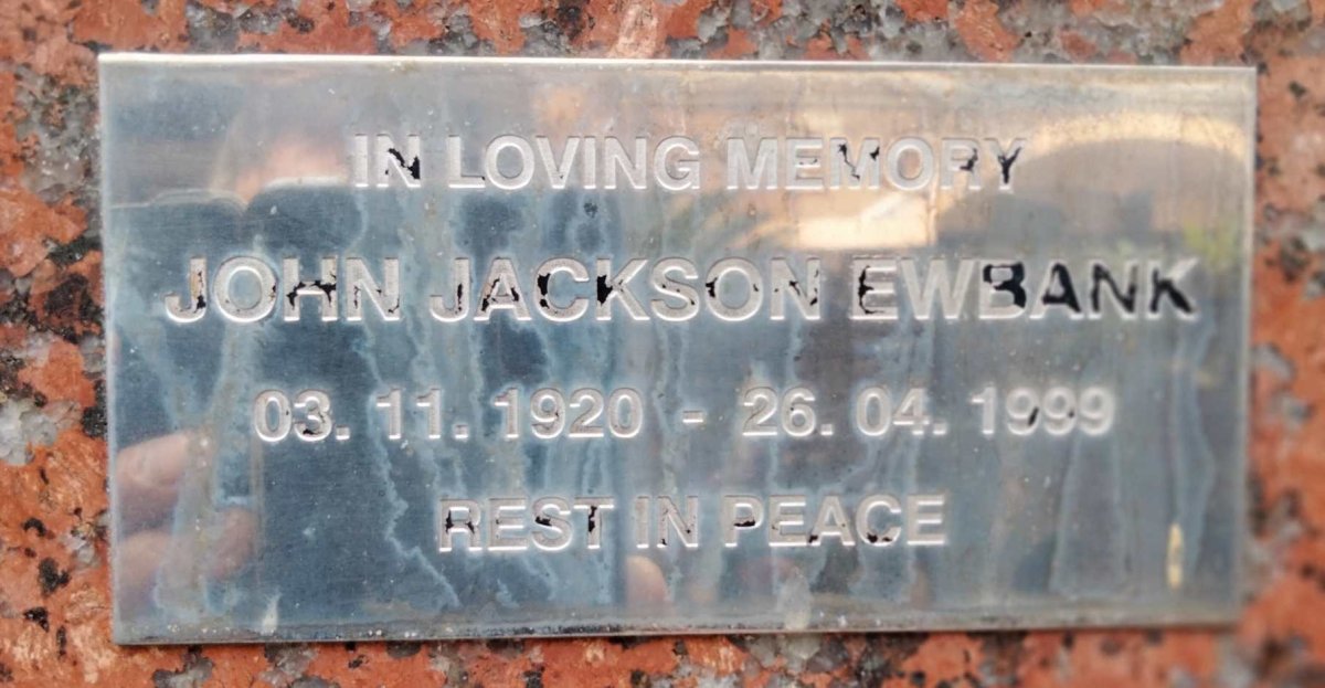 EWBANK John Jackson 1920-1999