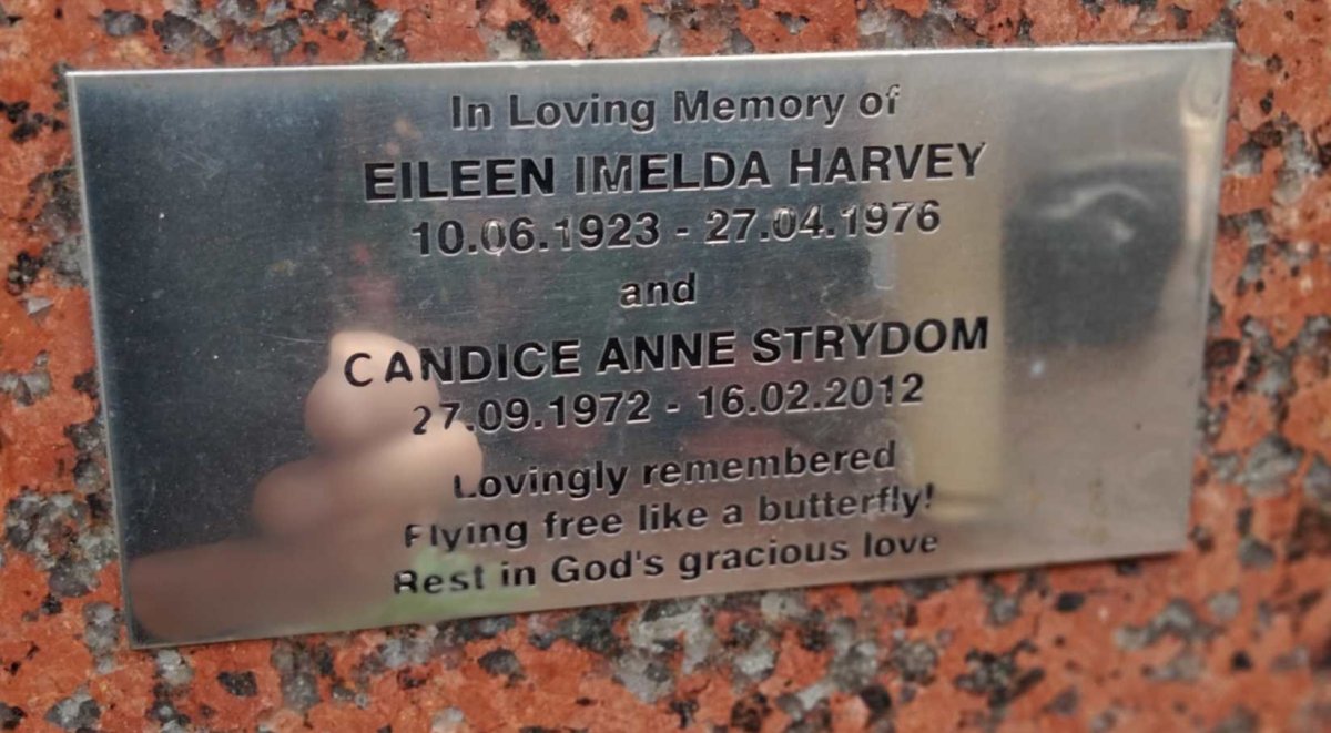 HARVEY Eileen Imelda 1923-1976 :: STRYDOM Candice Anne 1972-2012