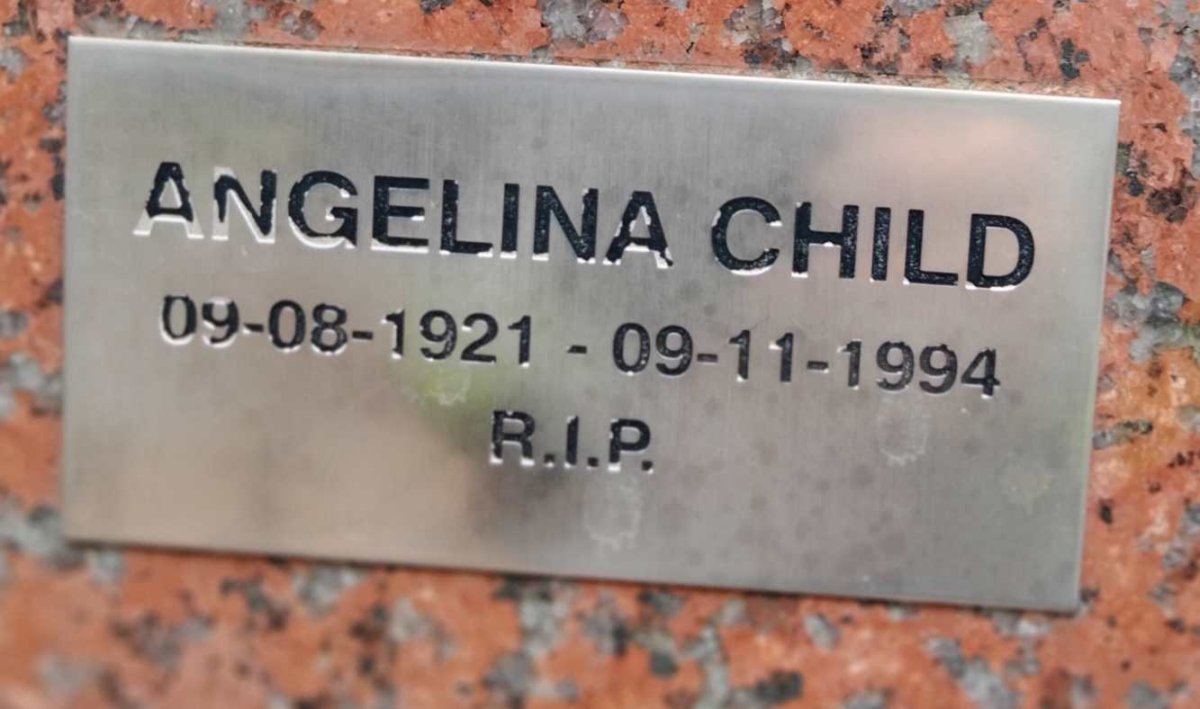CHILD Angelina 1921-1994