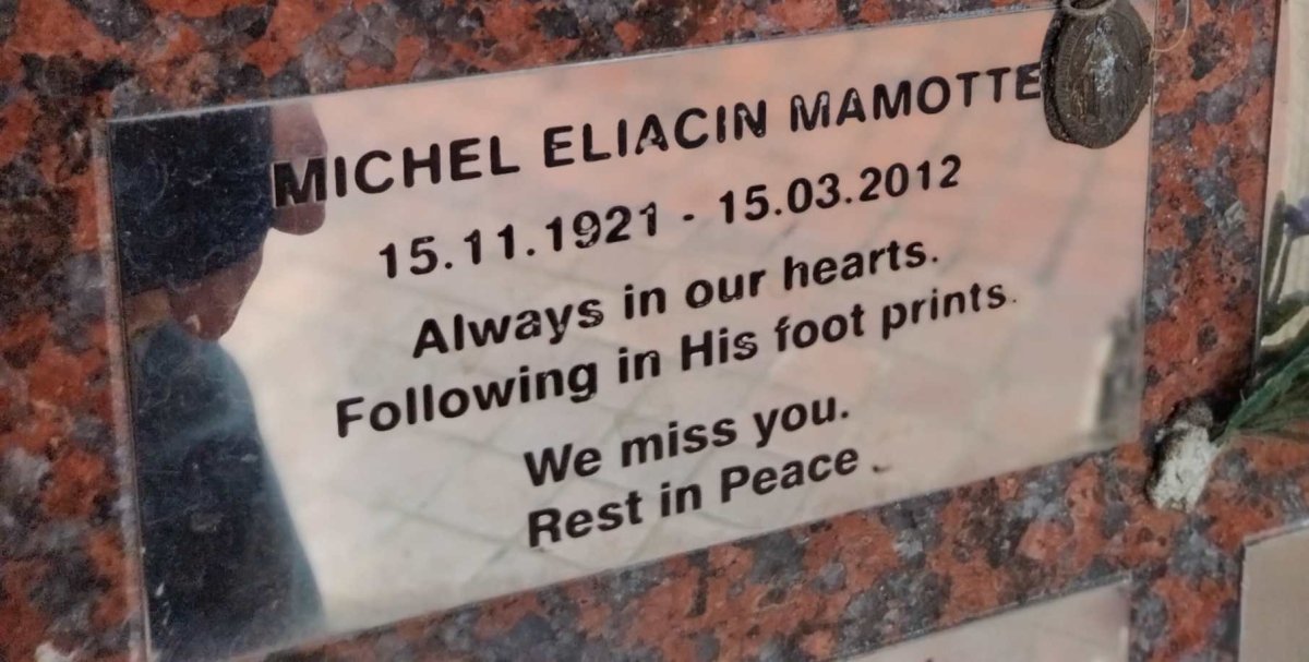 MAMOTTE Michel Eliacin 1921-2012