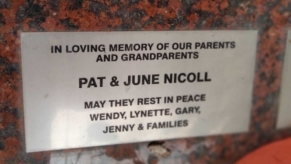 NICOLL Pat :: NICOLL June