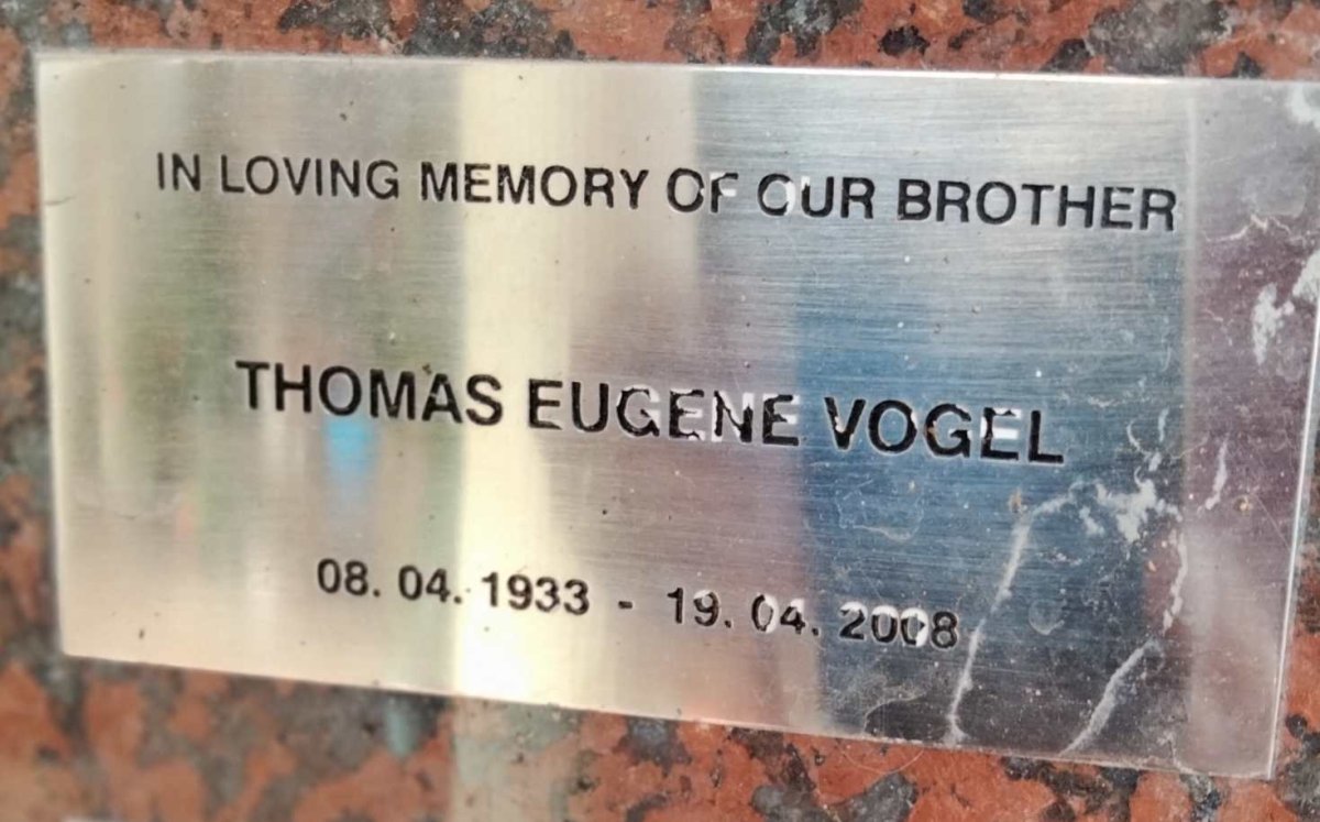 VOGEL Thomas Eugene 1933-2008