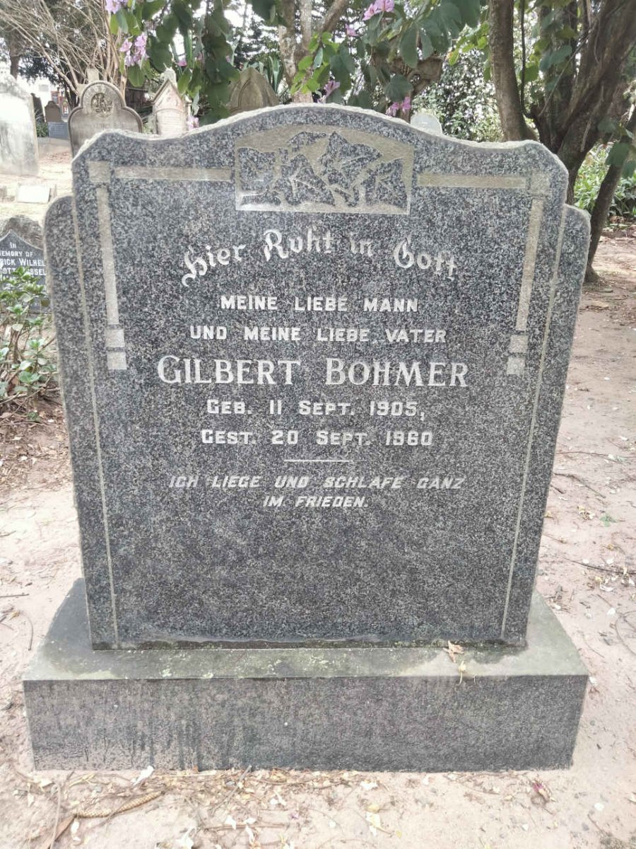 BOHMER Gilbert 1905-1980