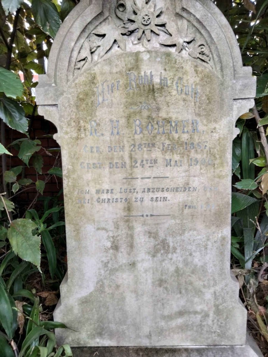 BOHMER R.H. 1867-1900