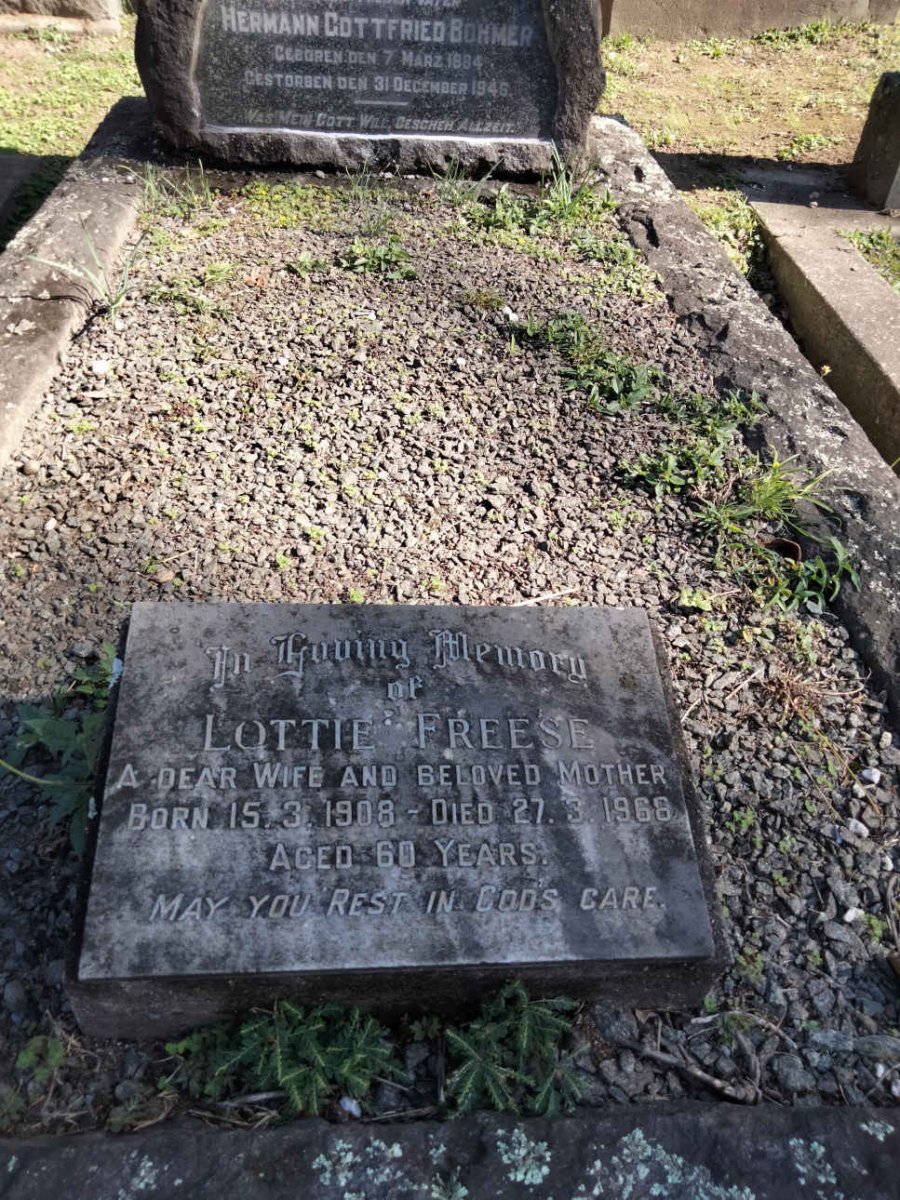 FREESE Lottie 1908-1968