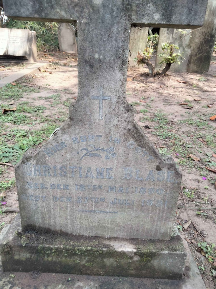 BLASE Christiane 1890-1891