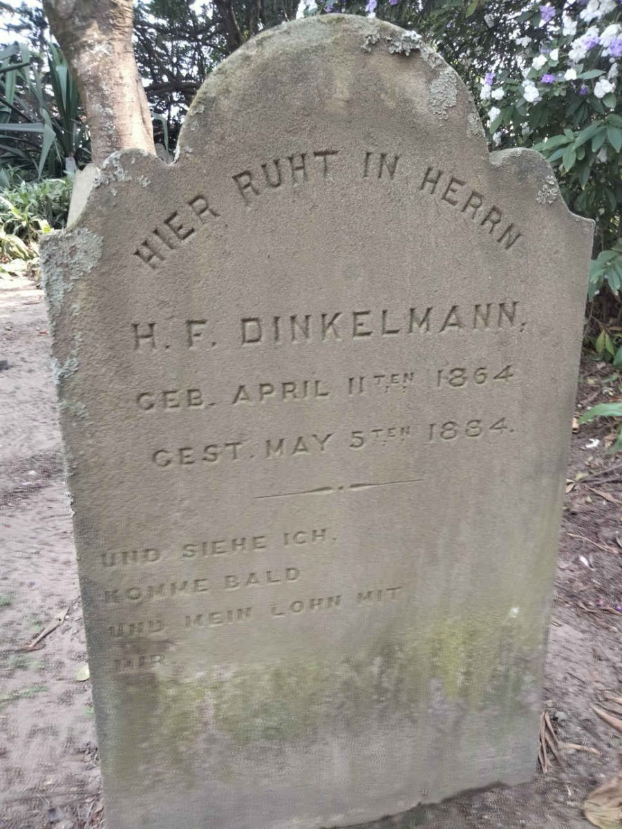 DINKELMANN H.F. 1864-1884