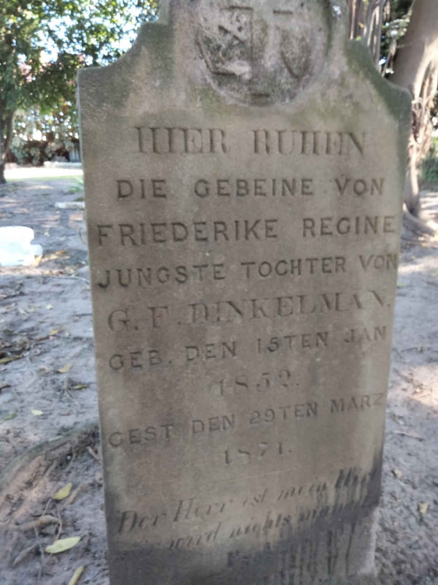 DINKELMAN Friederike Regine 1852-1871
