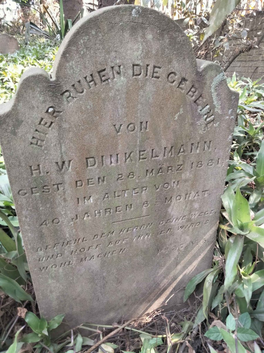DINKELMANN H.W. -1881