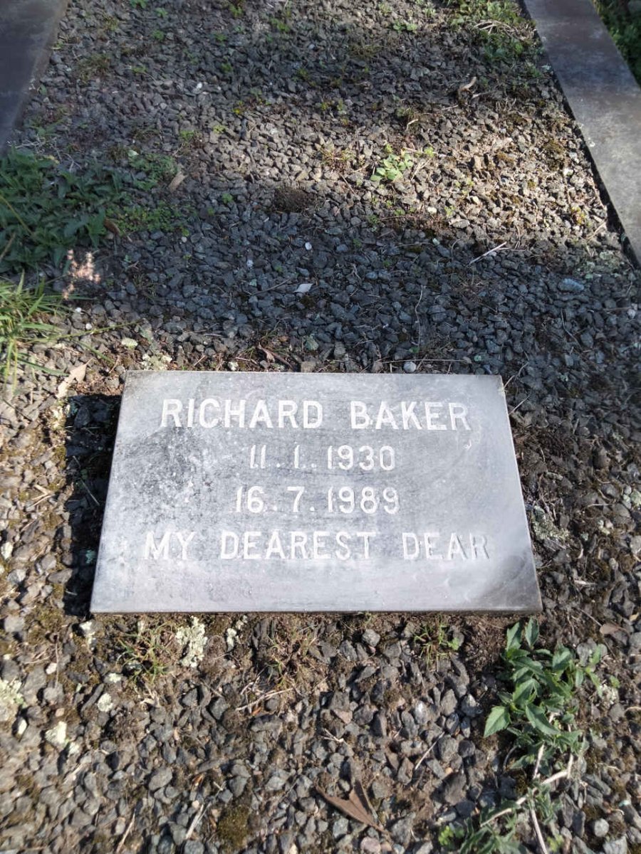 BAKER Richard 1930-1989