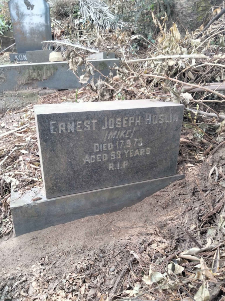 HOSLIN Ernest Joseph -1973