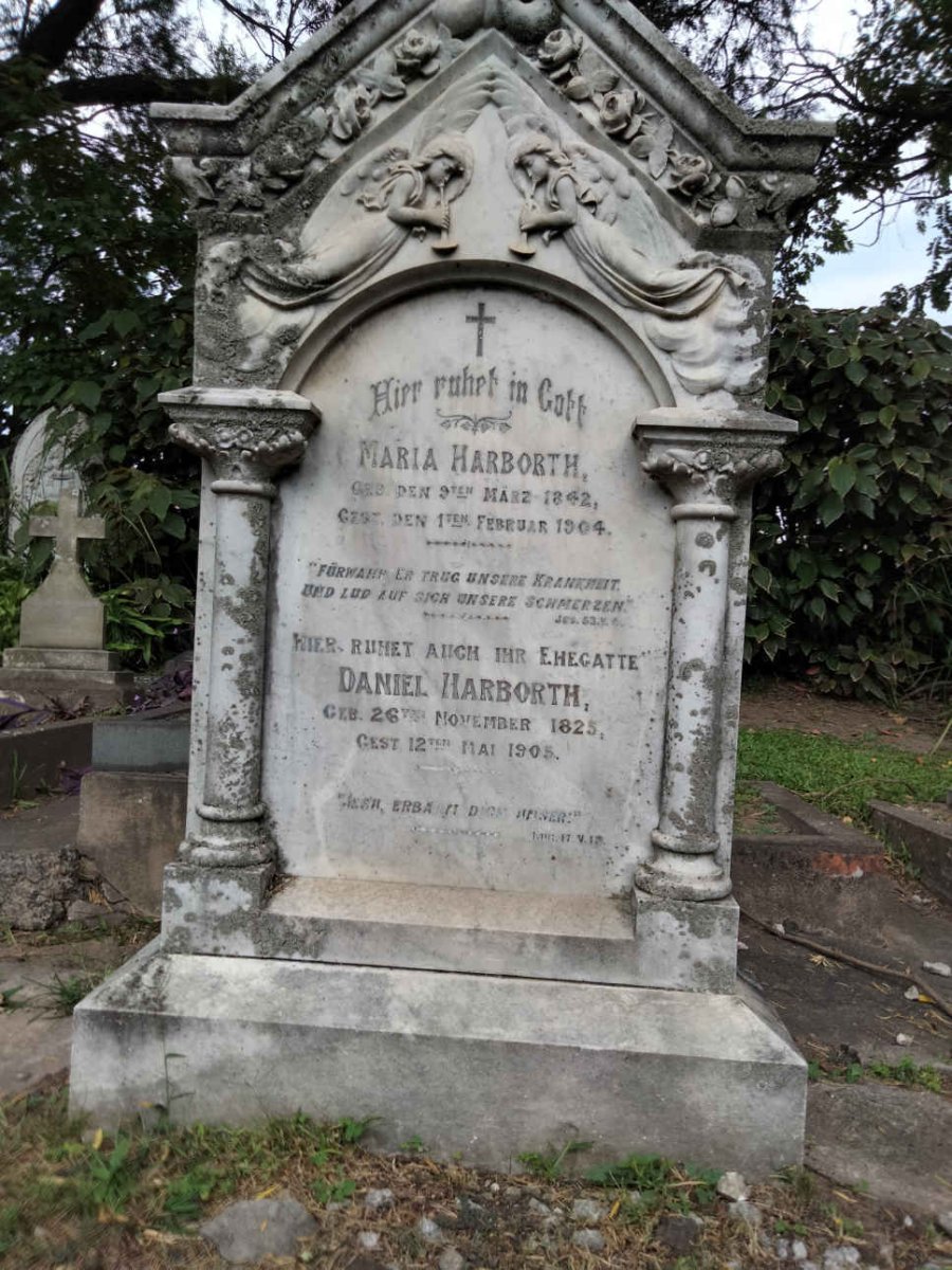 HARBORTH Daniel 1825-1905 &amp; Maria 1842-1904